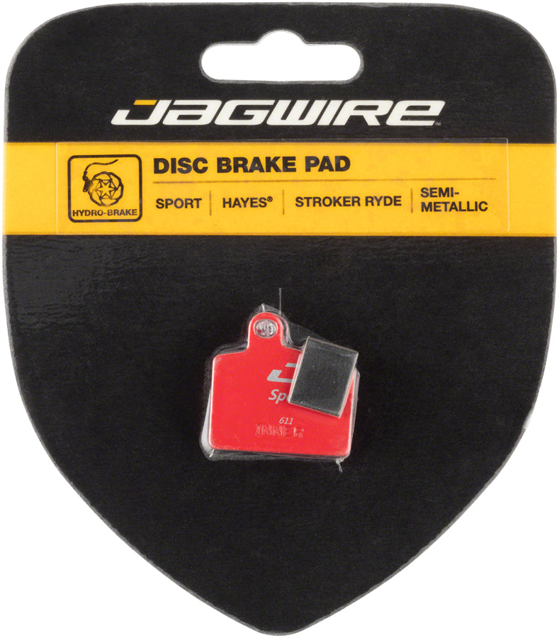 Load image into Gallery viewer, Jagwire Mountain Sport Semi-Metallic Disc Brake Pads for Hayes Stroker Ryde
