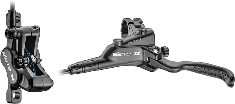 Load image into Gallery viewer, TRP Slate T4 Disc Brake and Lever - Rear Hydraulic Post Mount Black
