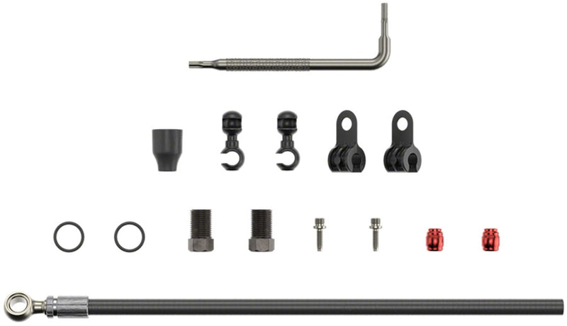 Load image into Gallery viewer, SRAM Disc Brake Hose Kit - Silver Banjo 2000mm
