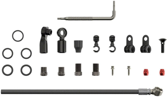 SRAM Disc Brake Hose Kit - Flat Mount Beveled Banjo 2000mm