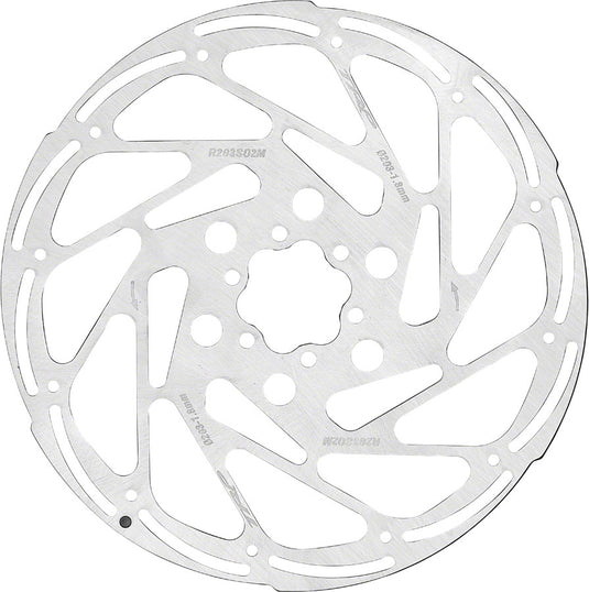 TRP R2 Disc Brake Rotor - 203mm 6-Bolt 1.8mm Rust Blocker Treatment Silver