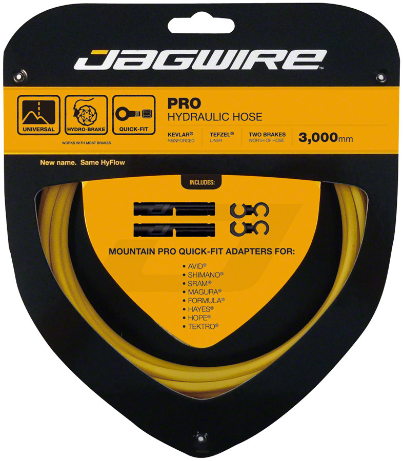 Load image into Gallery viewer, Jagwire Pro Hydraulic Disc Brake Hose Kit 3000mm Yellow
