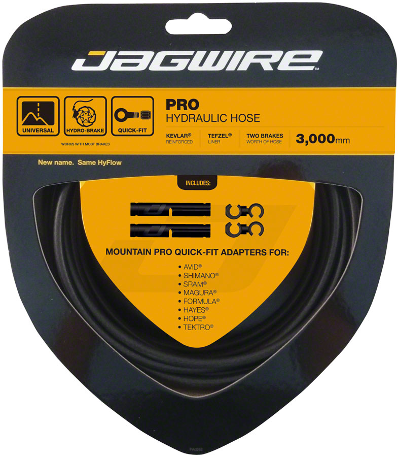 Load image into Gallery viewer, Jagwire Pro Hydraulic Disc Brake Hose Kit 3000mm Stealth Black
