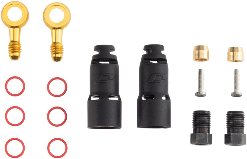 Load image into Gallery viewer, Jagwire Pro Disc Brake Hydraulic Hose Quick-Fit Adaptor Shimano XTR XT SLX Saint Zee Alfine
