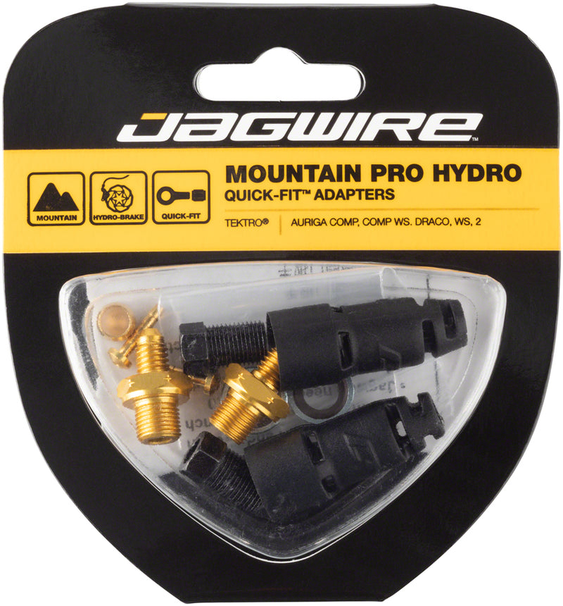 Load image into Gallery viewer, Jagwire Pro Disc Brake Hydraulic Hose Quick-Fit Adaptor Tektro Auriga Comp Auriga Comp WS Draco Gemini
