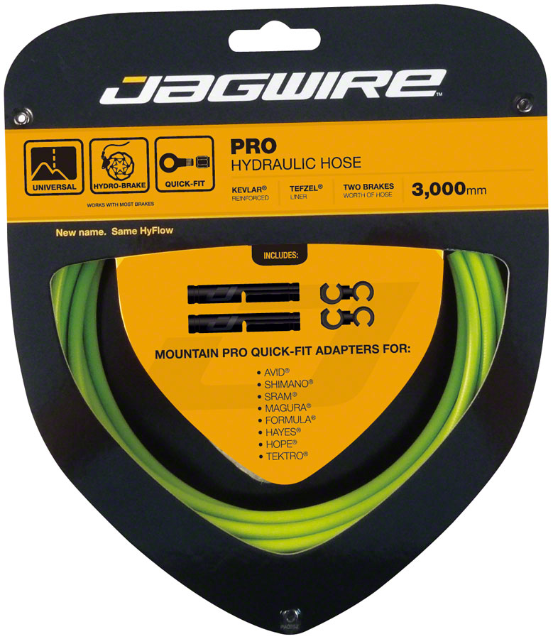 Load image into Gallery viewer, Jagwire Pro Hydraulic Disc Brake Hose Kit 3000mm Organic Green

