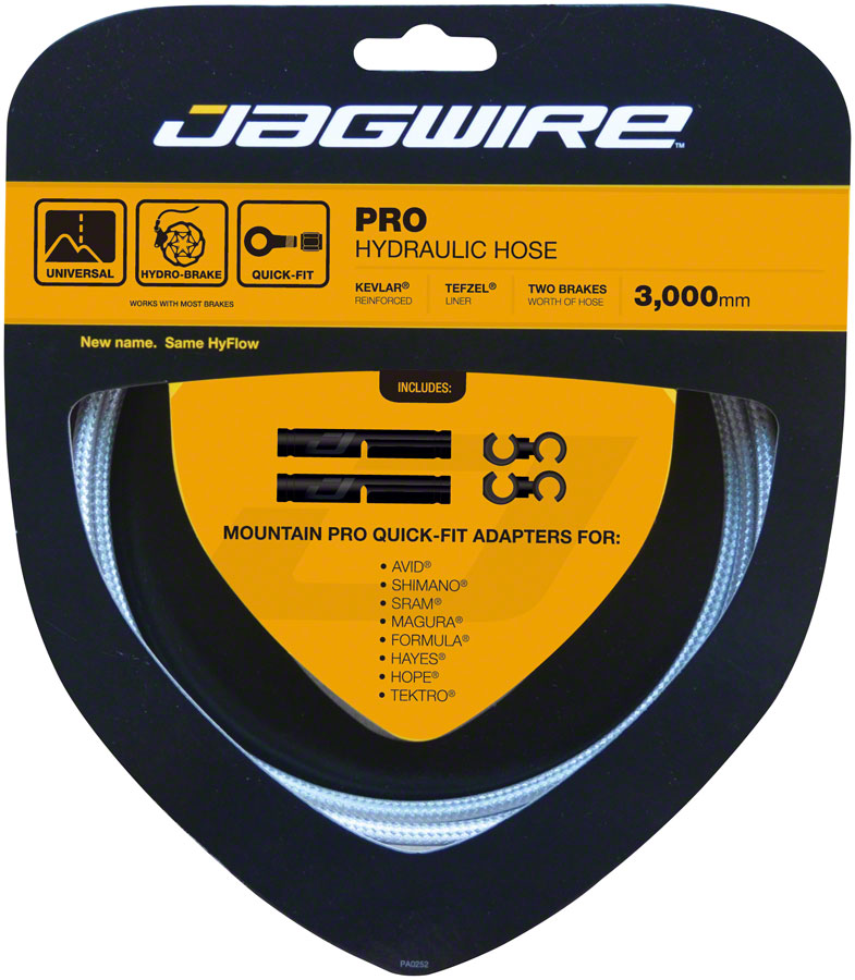 Load image into Gallery viewer, Jagwire Pro Hydraulic Disc Brake Hose Kit 3000mm Sterling Silver
