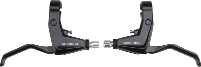 Load image into Gallery viewer, Shimano Alivio BL-T4000 V-Brake Lever Set Black
