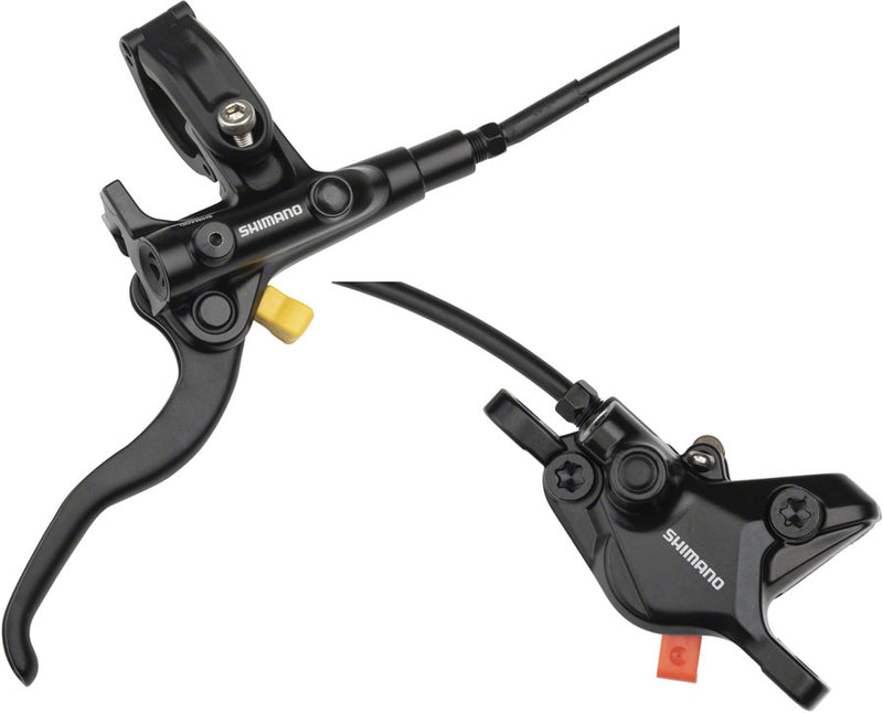 Load image into Gallery viewer, Shimano Deore BL-M4100/BR-MT410 Disc Brake Lever - Rear Hydraulic Resin Pads Gray

