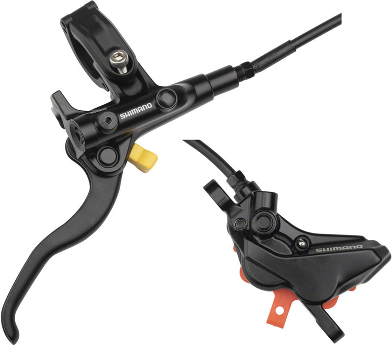 Load image into Gallery viewer, Shimano Deore BL-M4100/BR-MT420 Disc Brake Lever - Rear Hydraulic Resin Pads Gray
