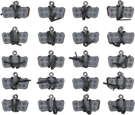 SRAM Disc Brake Pads - Organic Compound Steel Backed Powerful For Trail Guide G2 Box/20 Pair