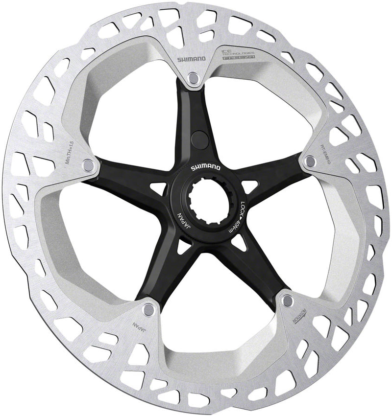 Load image into Gallery viewer, Shimano Steps RT-EM810 Disc Brake Rotor - 180mm Center Lock External Lockring Rear Only Magnet Bracket
