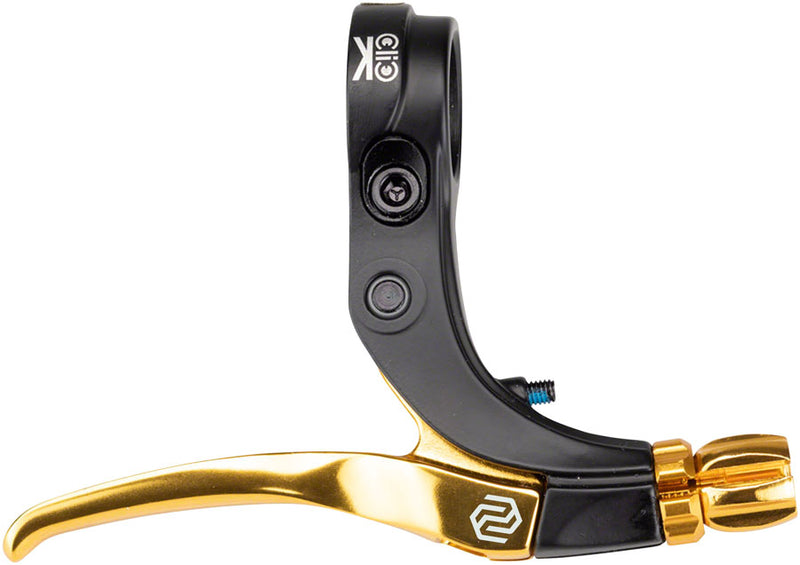 Load image into Gallery viewer, Promax Click V-Point Brake Lever - Short Reach Gold
