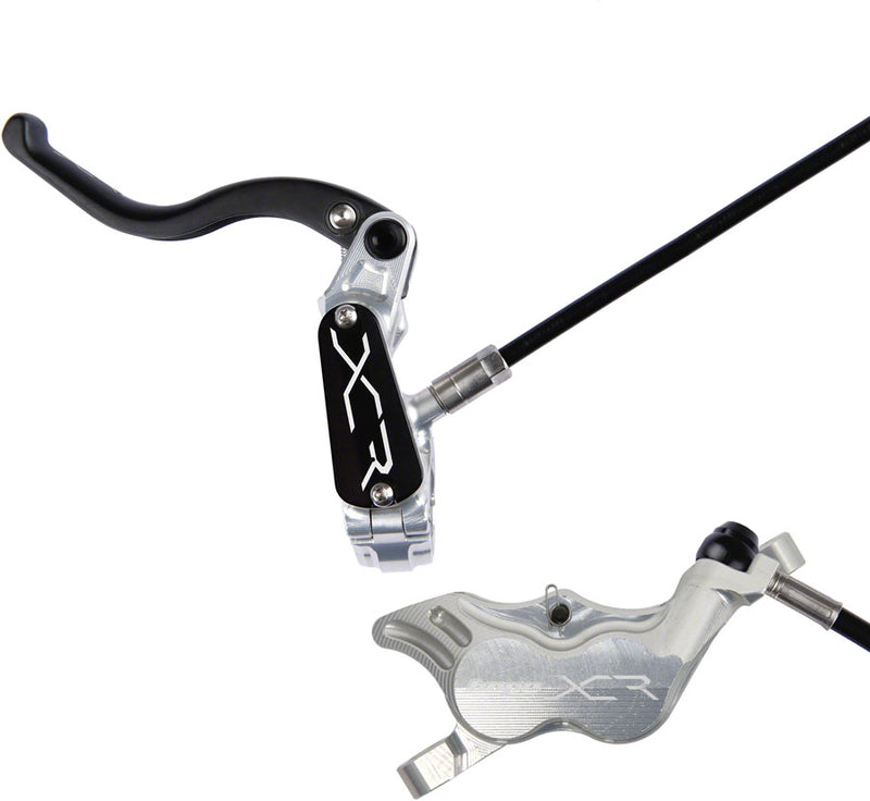 Load image into Gallery viewer, Hope XCR Pro E4 Disc Brake and Lever Set - Front Hydraulic Post Mount Silver
