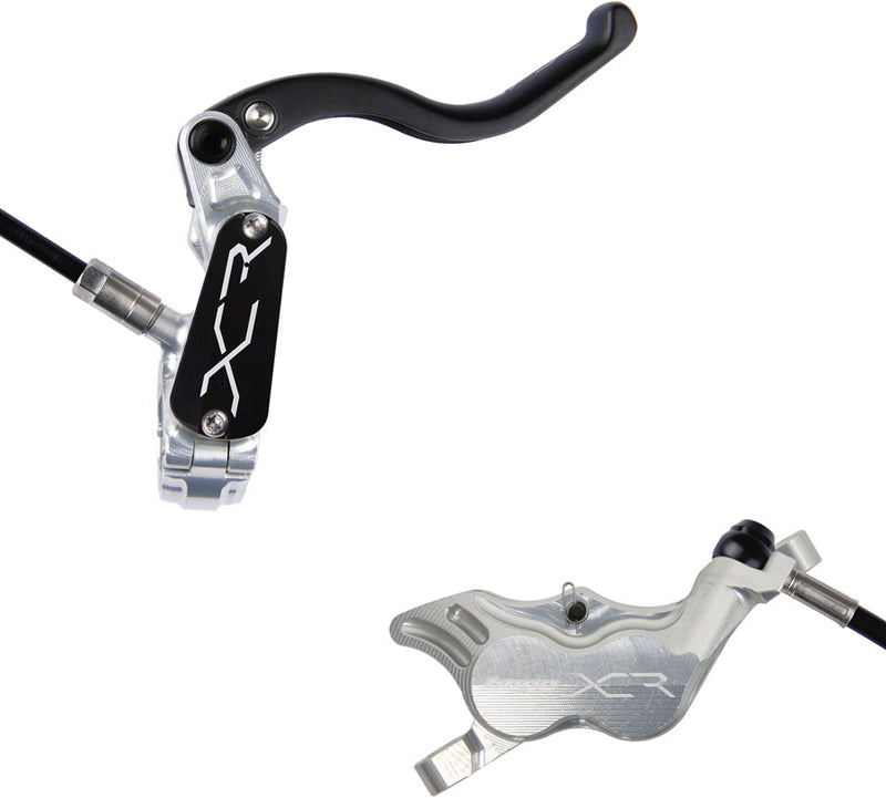 Load image into Gallery viewer, Hope XCR Pro E4 Disc Brake and Lever Set - Rear Hydraulic Post Mount Silver
