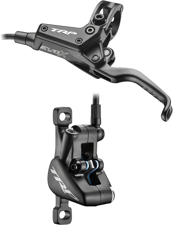Load image into Gallery viewer, TRP EVO X HD-M9020 Disc Brake Lever - Left/Front Rear 1900mm Hose Post Mount 2-Piston BLK
