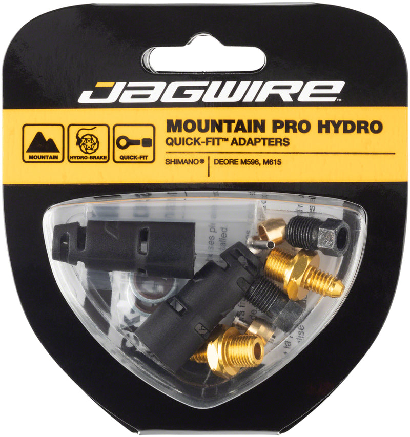 Load image into Gallery viewer, Jagwire Pro Disc Brake Hydraulic Hose Quick-Fit Adaptor Shimano Deore Deore LX
