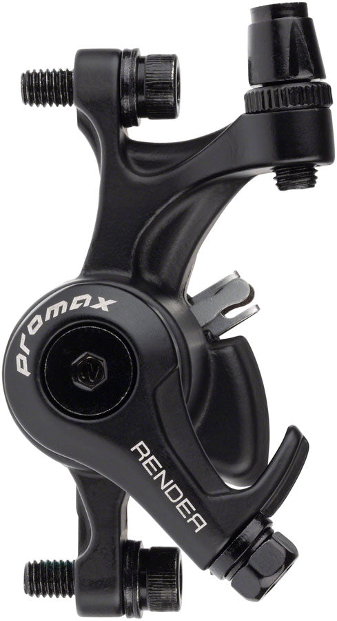 Load image into Gallery viewer, Promax Render DSK-717 Disc Brake Caliper - Long Pull MTB Mechanical Post Mount BLK
