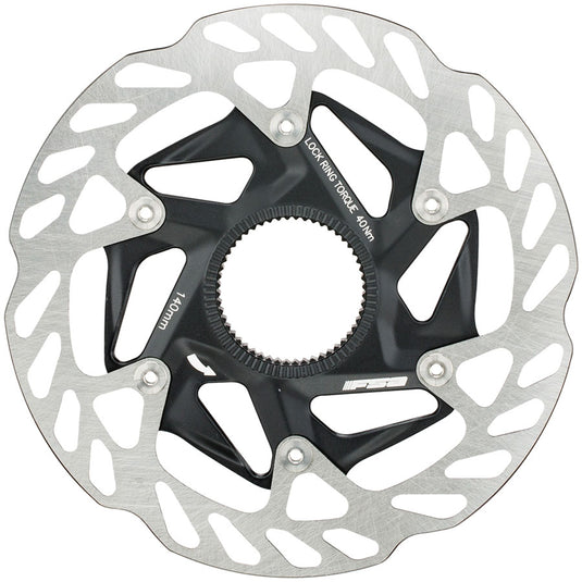 FSA K-Force WE Rotor 160mm Diameter Center Lock Mount Disc Brake Compatible – BLK