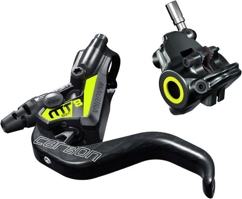 Load image into Gallery viewer, Magura MT8 SL Disc Brake Lever - Front Rear Hydraulic Flat Mount Gray/YLW
