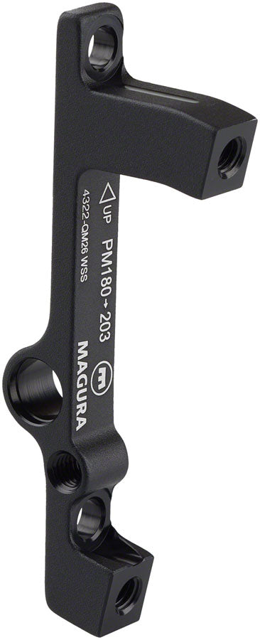 Load image into Gallery viewer, Magura  QM 26 ABS Wheel Speed Sensor Disc Brake Adaptor - 180mm Mount to 203mm Rotor Post Mount
