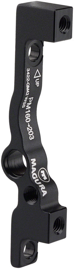 Load image into Gallery viewer, Magura  QM 42 ABS Wheel Speed Sensor Disc Brake Adaptor - 160mm Mount to 203mm Rotor Post Mount
