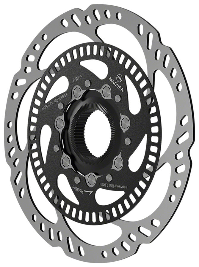 Load image into Gallery viewer, Magura MDR-C Disc Brake Rotor - Centerlock 180mm ABS Wheel Speed Sensor  R58
