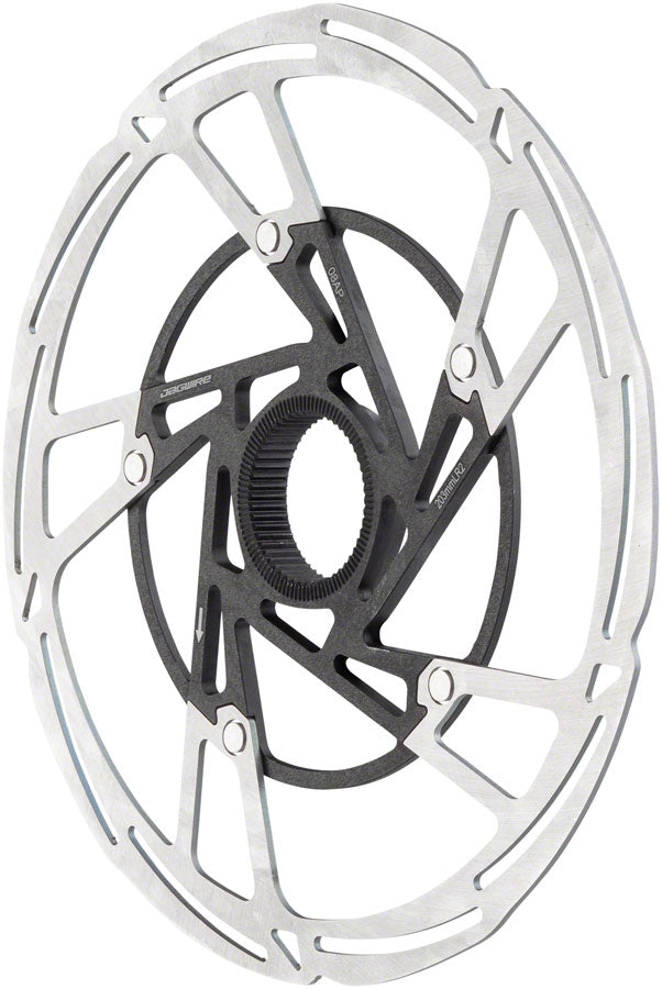 Load image into Gallery viewer, Jagwire Pro LR2 Disc Brake Rotor - 203mm Center Lock Silver/Black
