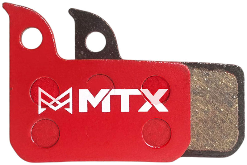 Load image into Gallery viewer, MTX Red Label RACE Disc Brake Pads - Ceramic/Kevlar Compound SRAM Red / Force AXS / Level ULT 2-Piston Single Set
