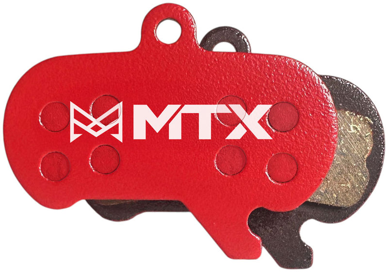 Load image into Gallery viewer, MTX Red Label RACE Disc Brake Pads - Ceramic/Kevlar Compound SRAM Maven 4-Piston Single Set
