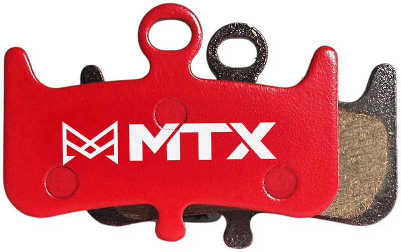 Load image into Gallery viewer, MTX Red Label RACE Disc Brake Pads - Ceramic/Kevlar Compound Dominion A4 T4 4-Piston Single Set
