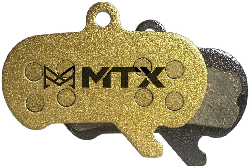 Load image into Gallery viewer, MTX Gold Label HD Disc Brake Pads - Ceramic/Kevlar Compound SRAM Maven 4-Piston Single Set
