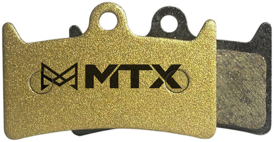 MTX Gold Label HD Disc Brake Pads - Ceramic/Kevlar Compound Hope Tech 3 Tech 4 V4 4-Piston Single Set