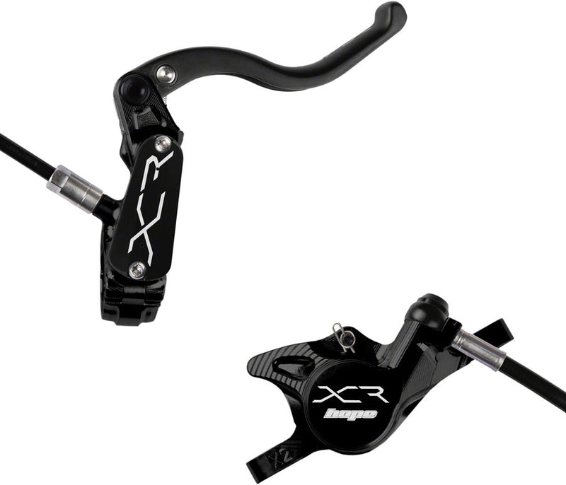 Load image into Gallery viewer, Hope XCR Pro X2 Disc Brake and Lever Set - Rear Hydraulic Post Mount Black
