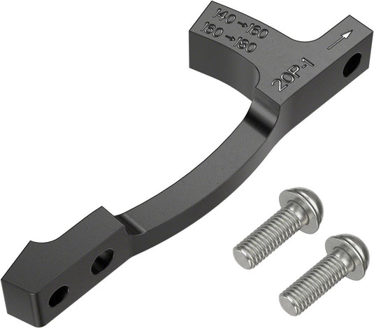 SRAM Post Bracket 20 P 1 Disc Brake Adaptor - For 160mm 180mm Rotors Only Includes Bracket Titanium Bolts
