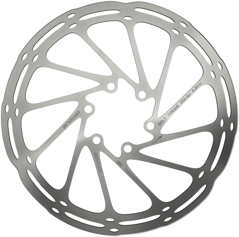 Load image into Gallery viewer, SRAM CenterLine Disc Brake Rotor - 180mm 6-Bolt 2.0mm
