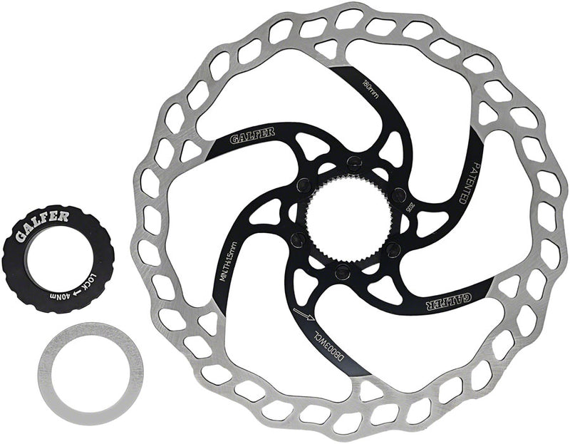 Load image into Gallery viewer, Galfer MTB Disc Brake Rotor - 180mm Centerlock 1.8mm
