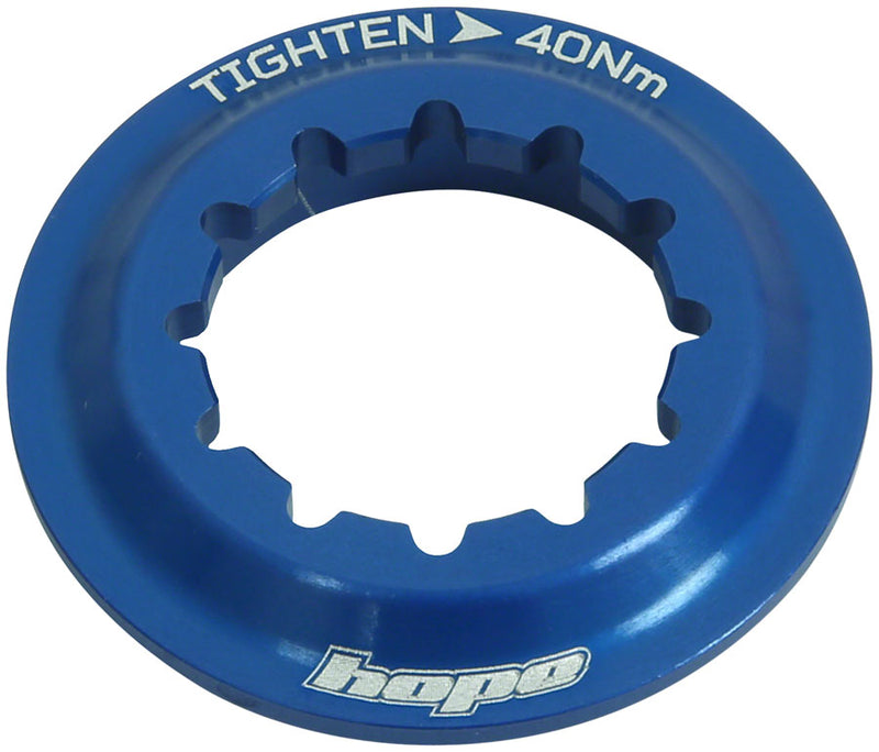 Load image into Gallery viewer, Hope Center Lock Disc Lockring - Blue
