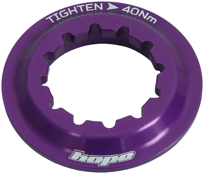 Load image into Gallery viewer, Hope Center Lock Disc Lockring - Purple
