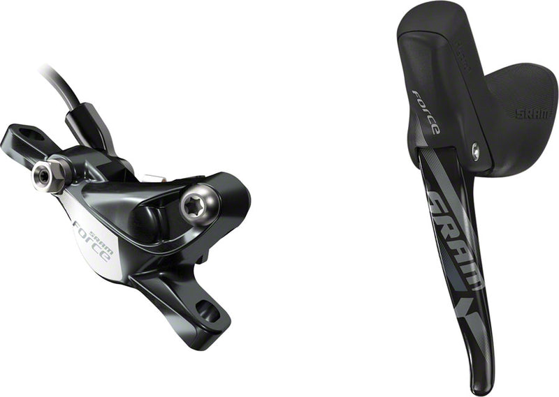 Load image into Gallery viewer, SRAM Force 1 Disc Brake and Lever - Front Hydraulic Post Mount Black A1
