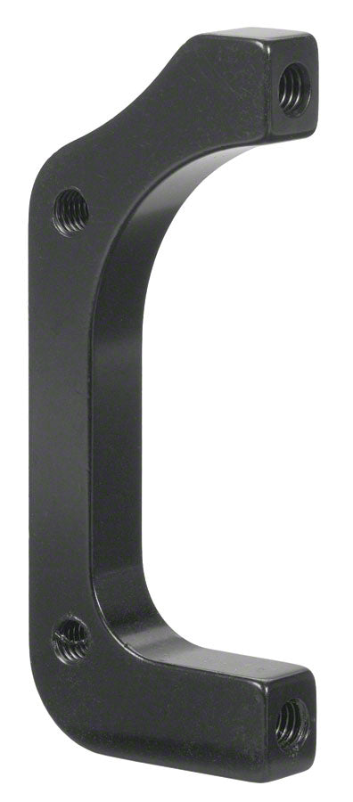 Load image into Gallery viewer, Tektro Rear 180mm Post Mount Adaptor for Disc Brakes Black
