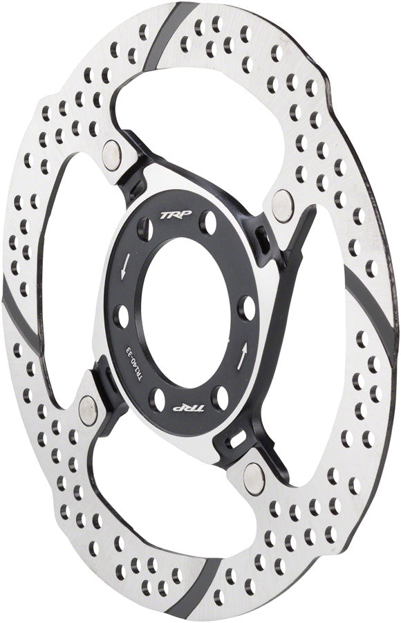 Load image into Gallery viewer, TRP-33 Disc Brake Rotor - 140mm 6-Bolt 1.8mm Silver/Black
