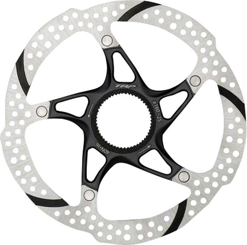 Load image into Gallery viewer, TRP-25 Disc Brake Rotor - 180mm Center Lock 1.8mm Silver/Black
