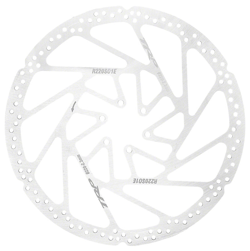 Load image into Gallery viewer, TRP R1 Disc Brake Rotor - 220mm 6-Bolt 2.3mm Rust Blocker Treatment Silver

