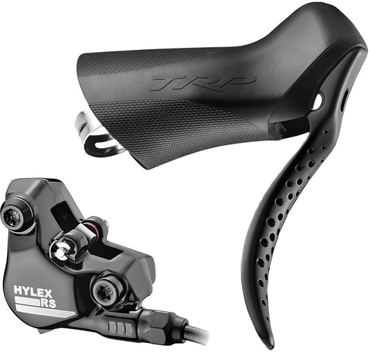 TRP Hylex RS Disc Brake Lever - Front Hydraulic 2-Piston Flat Mount BLK