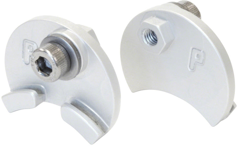 Load image into Gallery viewer, Paul Component Engineering Moon Unit Cable Carrier Silver Pair
