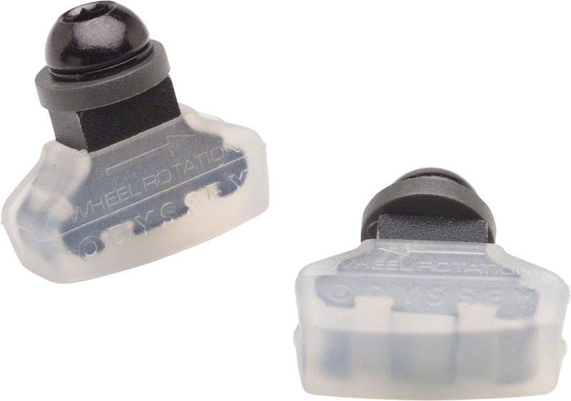 Load image into Gallery viewer, Odyssey Ghost Brake Pads Clear Soft Compound Threaded Post

