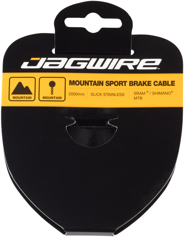 Load image into Gallery viewer, Jagwire Sport Brake Cable 1.5x2000mm Slick Stainless SRAM/Shimano MTB
