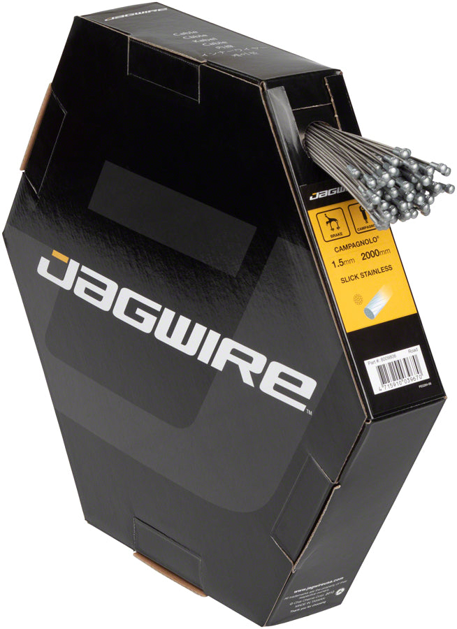 Load image into Gallery viewer, Jagwire Sport Brake Cable 1.5x2000mm Slick Stainless Campagnolo Box of 100
