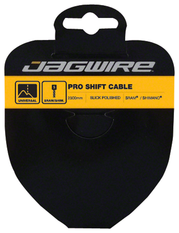 Load image into Gallery viewer, Jagwire Pro Shift Cable - 1.1 x 2300mm Polished Slick Stainless Steel For SRAM/Shimano
